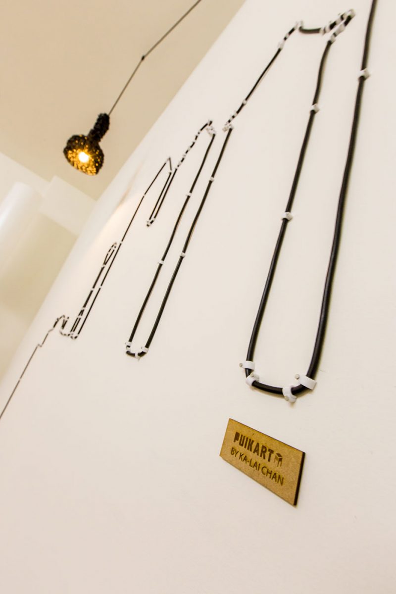 Qbic Hotel WTC Amsterdam room detail Puik Art